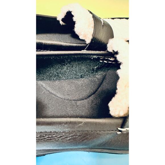 Sperry Top-Spider Chunky Penny Womens Loafers Black Flat Casual Shoes Slip On - Picture 14 of 16